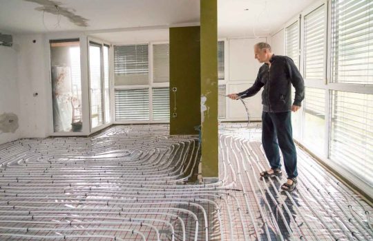 Underfloor drying2